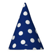 Polka-Punktmuster Partyhütchen (Rechts)
