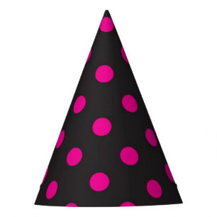 Polka-Punktmuster Partyhütchen