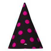 Polka-Punktmuster Partyhütchen (Rechts)