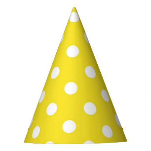 Polka-Punktmuster Partyhütchen