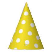 Polka-Punktmuster Partyhütchen (Links)