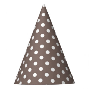 Polka-Punktmuster Partyhütchen