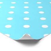 Polka-Punktmuster Poster (Ecke)