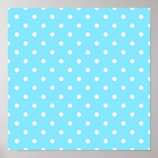 Polka-Punktmuster Poster (Vorne)