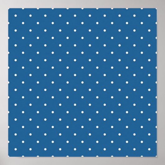 Polka-Punktmuster Poster (Vorne)