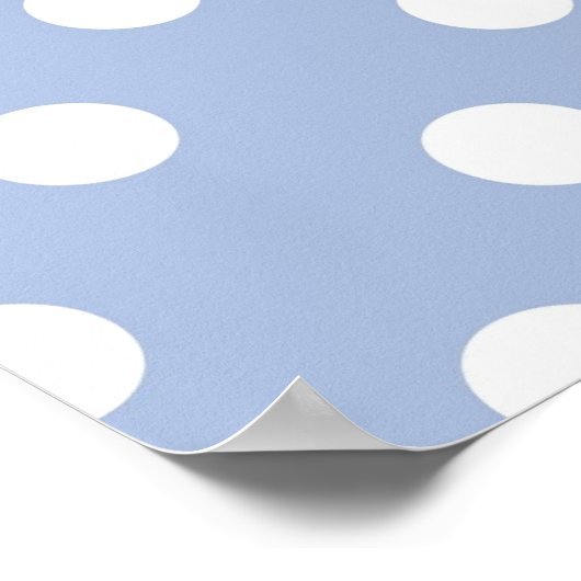 Polka-Punktmuster Poster (Ecke)