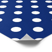 Polka-Punktmuster Poster (Ecke)