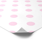 Polka-Punktmuster Poster (Ecke)