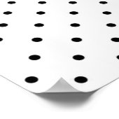 Polka-Punktmuster Poster (Ecke)