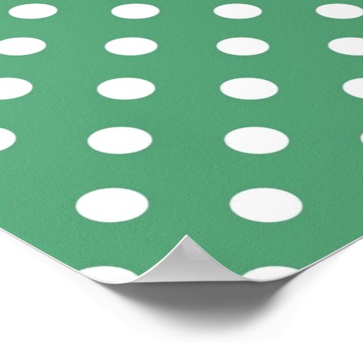 Polka-Punktmuster Poster (Ecke)