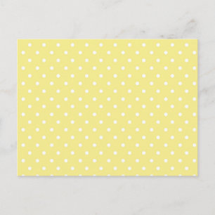 Polka-Punktmuster Postkarte