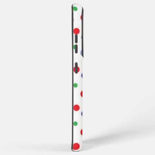Polka-Punktmuster Samsung Galaxy Hülle (Rechte Seite)