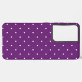 Polka-Punktmuster Samsung Galaxy Hülle (Linke Seite)