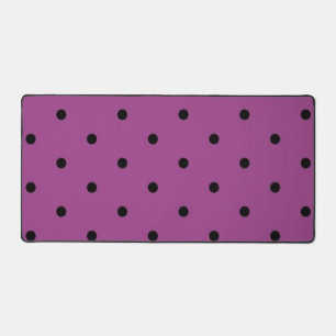 Polka-Punktmuster Schreibtischunterlage
