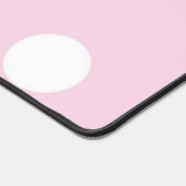 Polka-Punktmuster Schreibtischunterlage (Ecke)