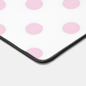 Polka-Punktmuster Schreibtischunterlage (Ecke)