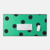 Polka-Punktmuster Schreibtischunterlage (Tastatur & Maus)