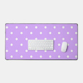 Polka-Punktmuster Schreibtischunterlage (Tastatur & Maus)