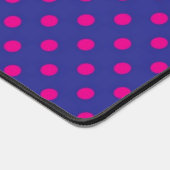Polka-Punktmuster Schreibtischunterlage (Ecke)
