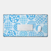 Polka-Punktmuster Schreibtischunterlage (Tastatur & Maus)
