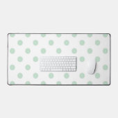 Polka-Punktmuster Schreibtischunterlage (Tastatur & Maus)
