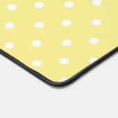 Polka-Punktmuster Schreibtischunterlage (Ecke)