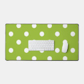 Polka-Punktmuster Schreibtischunterlage (Tastatur & Maus)