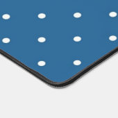 Polka-Punktmuster Schreibtischunterlage (Ecke)