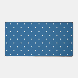 Polka-Punktmuster Schreibtischunterlage