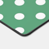 Polka-Punktmuster Schreibtischunterlage (Ecke)