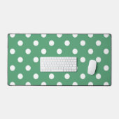 Polka-Punktmuster Schreibtischunterlage (Tastatur & Maus)