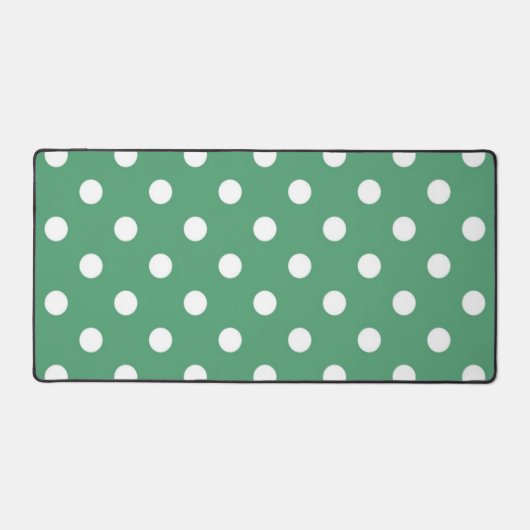 Polka-Punktmuster Schreibtischunterlage (Vorderseite)