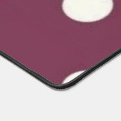 Polka-Punktmuster Schreibtischunterlage (Ecke)