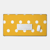 Polka-Punktmuster Schreibtischunterlage (Tastatur & Maus)