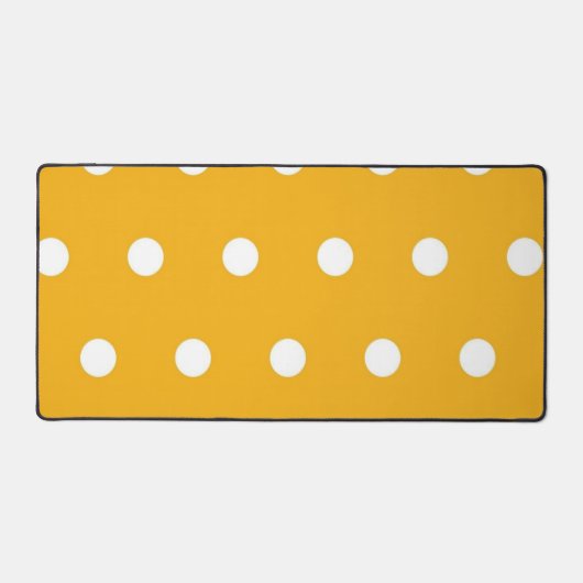 Polka-Punktmuster Schreibtischunterlage (Vorderseite)