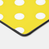 Polka-Punktmuster Schreibtischunterlage (Ecke)