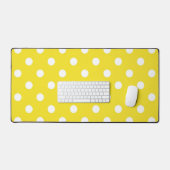 Polka-Punktmuster Schreibtischunterlage (Tastatur & Maus)