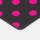 Polka-Punktmuster Schreibtischunterlage (Ecke)