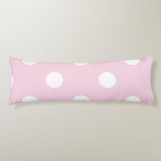 Polka-Punktmuster Seitenschläferkissen (Vorderseite)
