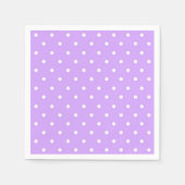 Polka-Punktmuster Serviette (Vorderseite)