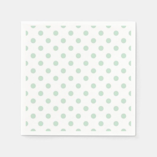 Polka-Punktmuster Serviette (Vorderseite)