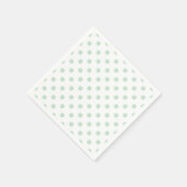 Polka-Punktmuster Serviette (Ecke)