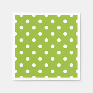 Polka-Punktmuster Serviette