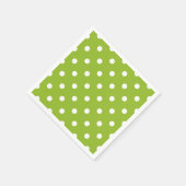 Polka-Punktmuster Serviette (Ecke)
