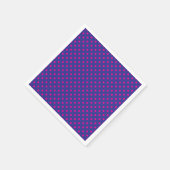 Polka-Punktmuster Serviette (Ecke)
