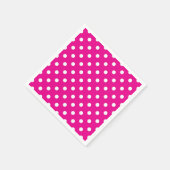 Polka-Punktmuster Serviette (Ecke)