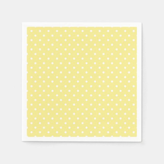 Polka-Punktmuster Serviette (Vorderseite)