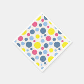 Polka-Punktmuster Serviette (Ecke)