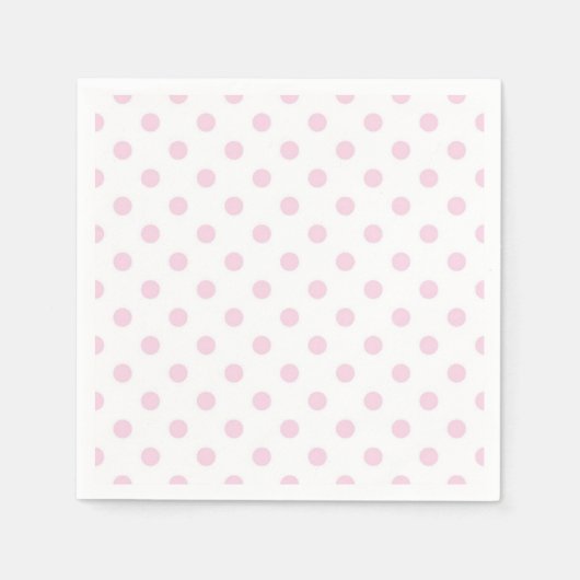 Polka-Punktmuster Serviette (Vorderseite)