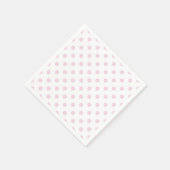 Polka-Punktmuster Serviette (Ecke)